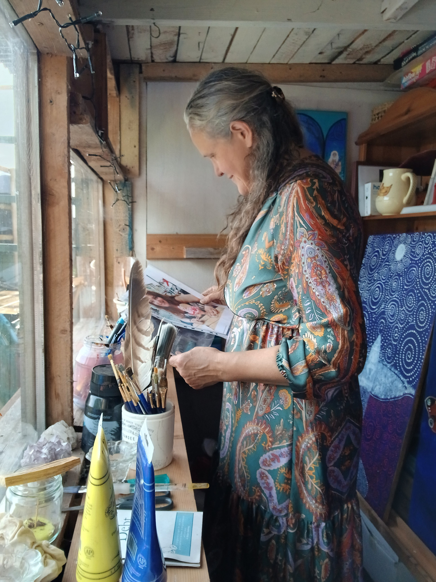 Be Kind. If you can be anything in this life be kind. Working with our hands creativity heals, nature heals, there is so much beauty in being creative